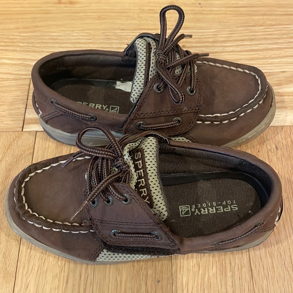 Sperry Brown Boys' Boat Shoes